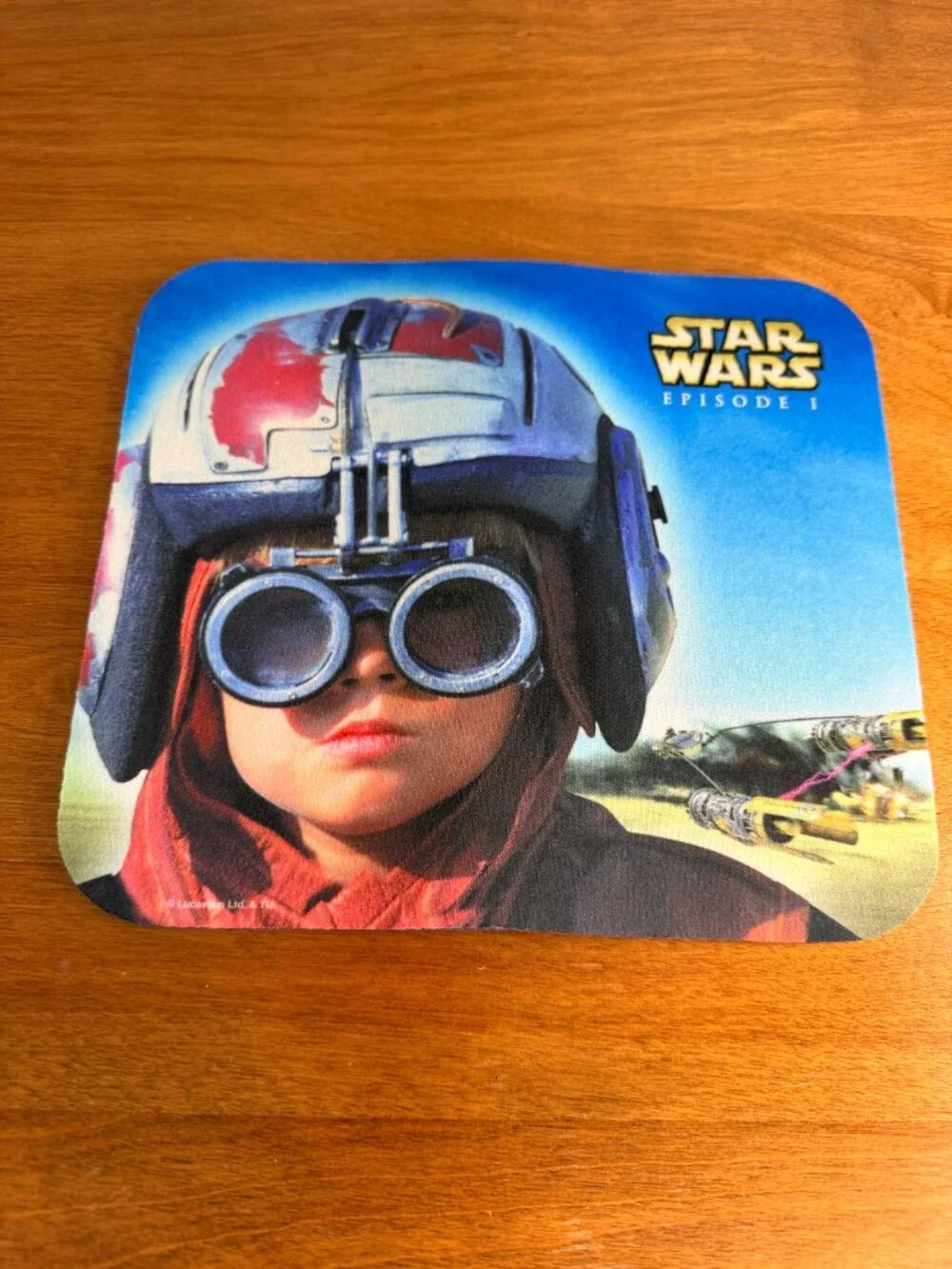 Vintage 1990s Star Wars C-3PO Computer Mouse & Anakin Skywalker Mouse Pad Bundle